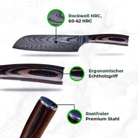 Asiatisches Messerset Premium 8-teilig
