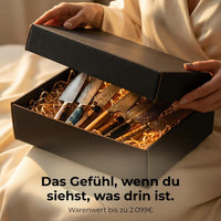 Neu-Premium Mystery Box schwarz | 7 Messer (Kopie)