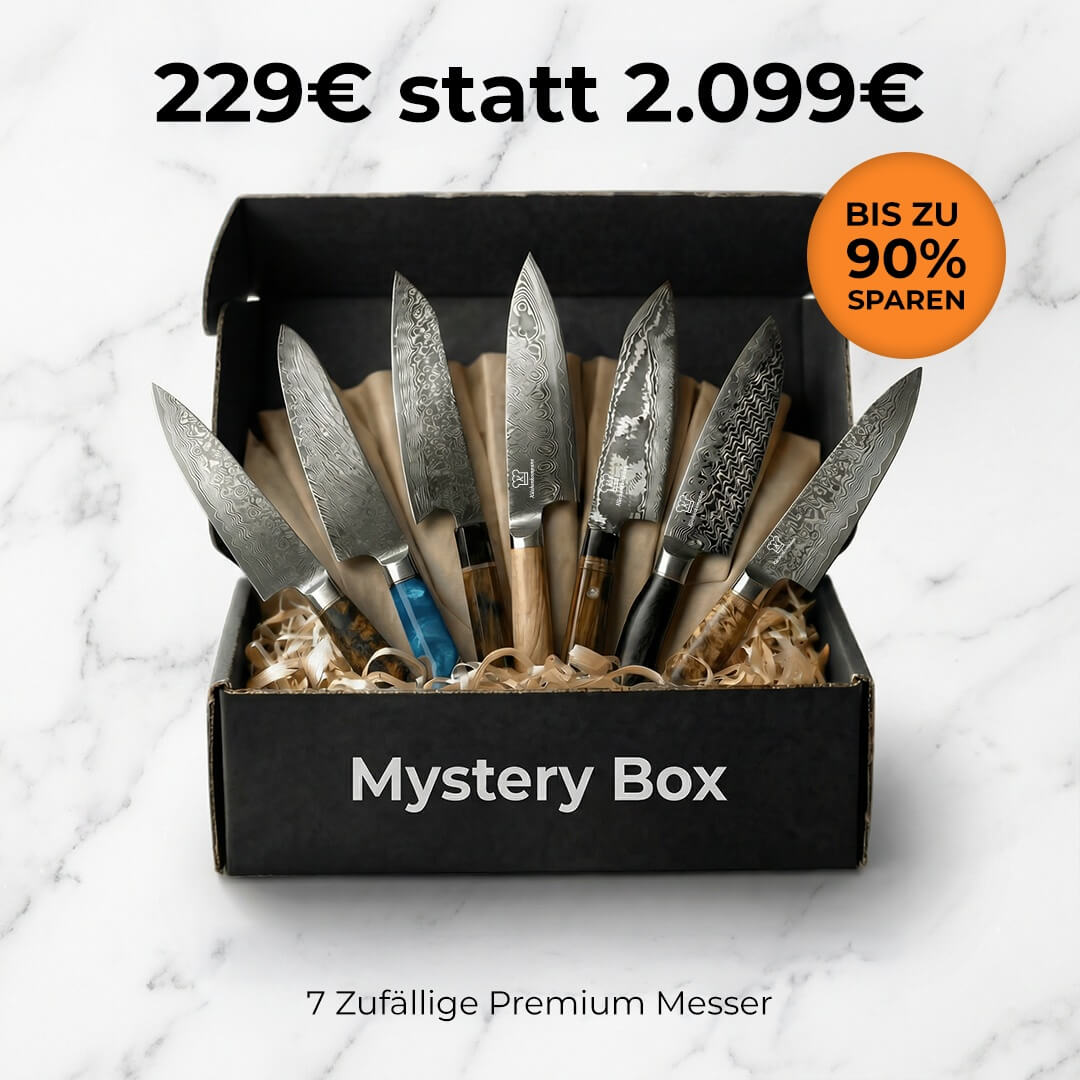 Neu-Premium Mystery Box schwarz | 7 Messer (Kopie)
