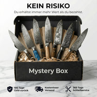 Neu-Premium Mystery Box schwarz | 7 Messer (Kopie)