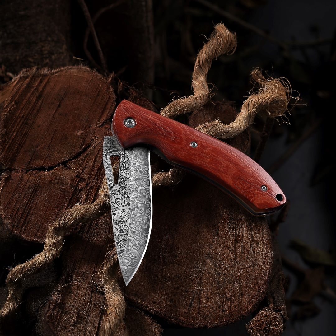 Taschenmesser Damast Heritage