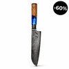 Aoki Santoku Damastmesser