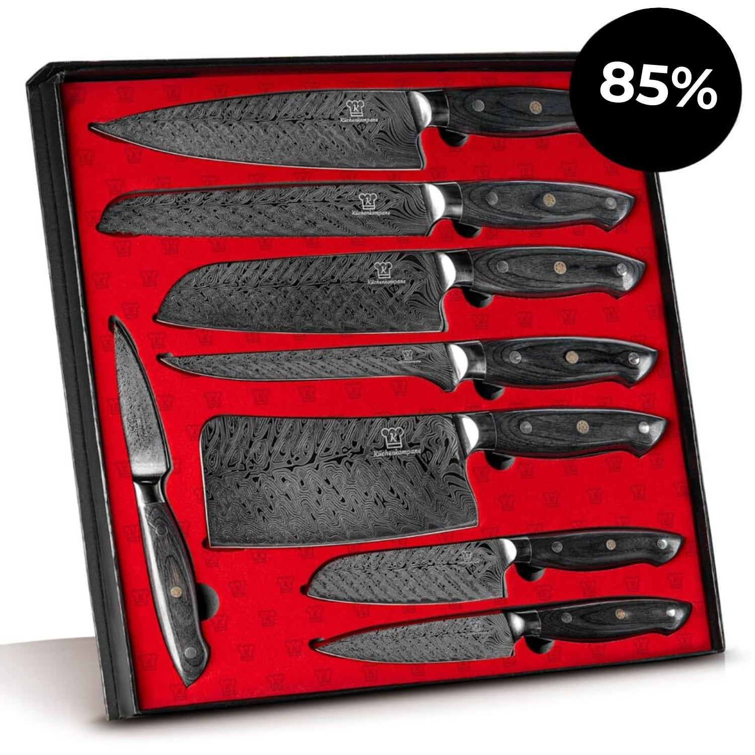 Kumai Messerset 8-teilig / E-Mail Exklusiv