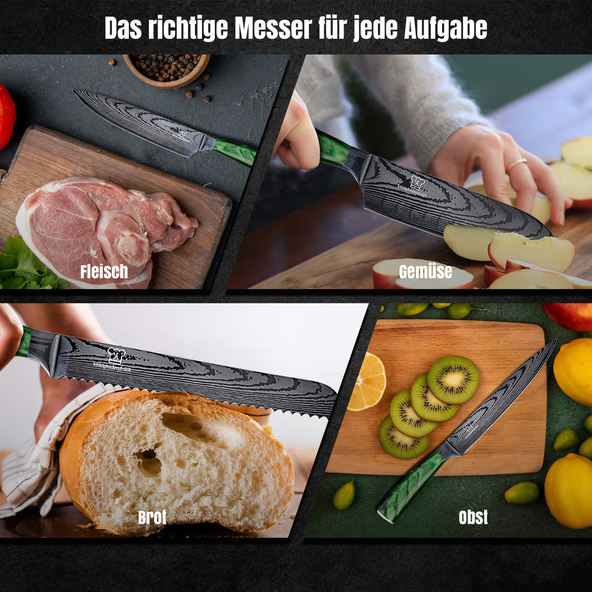 Midori Messerset 8-teilig