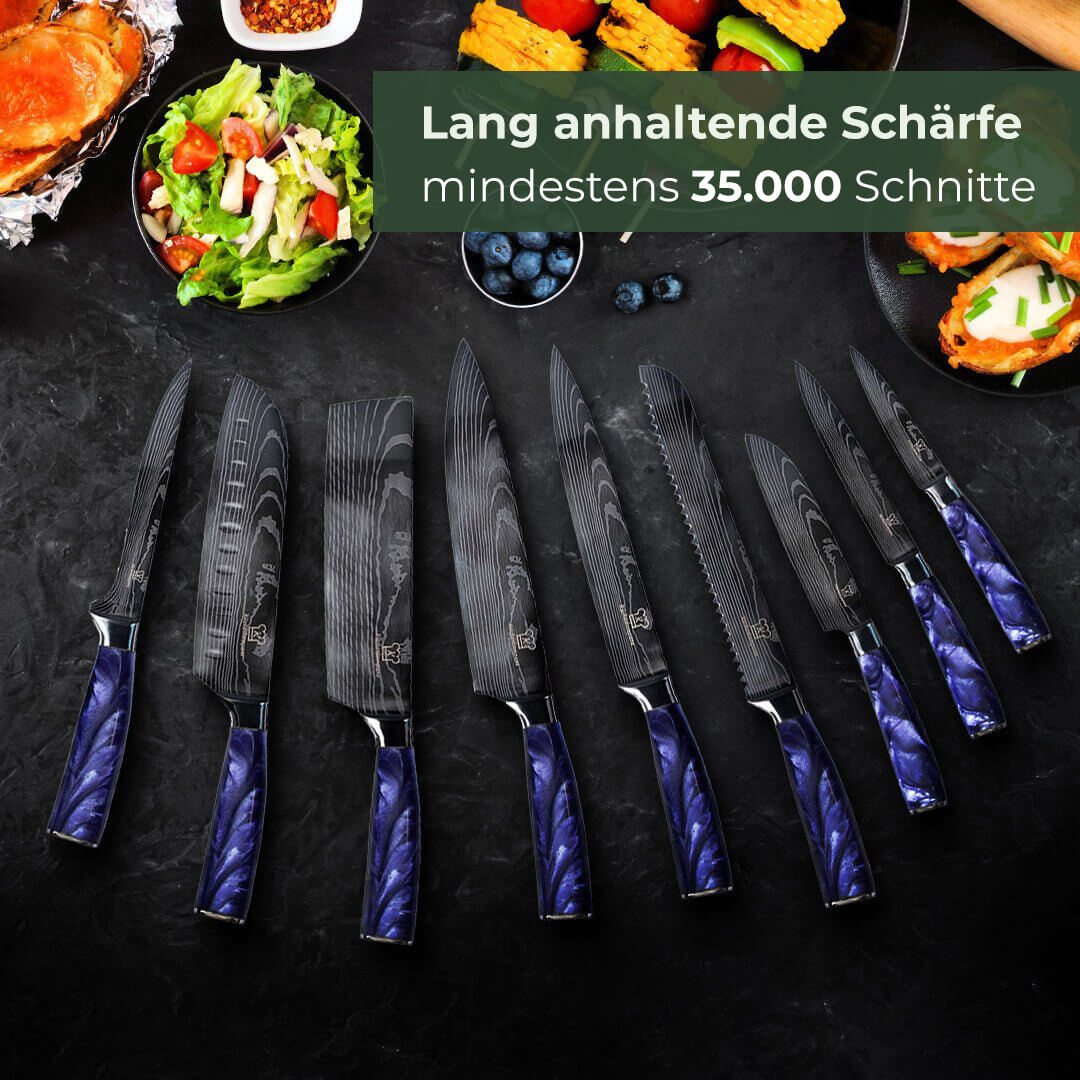 Pinku Messerset Premium 8-teilig