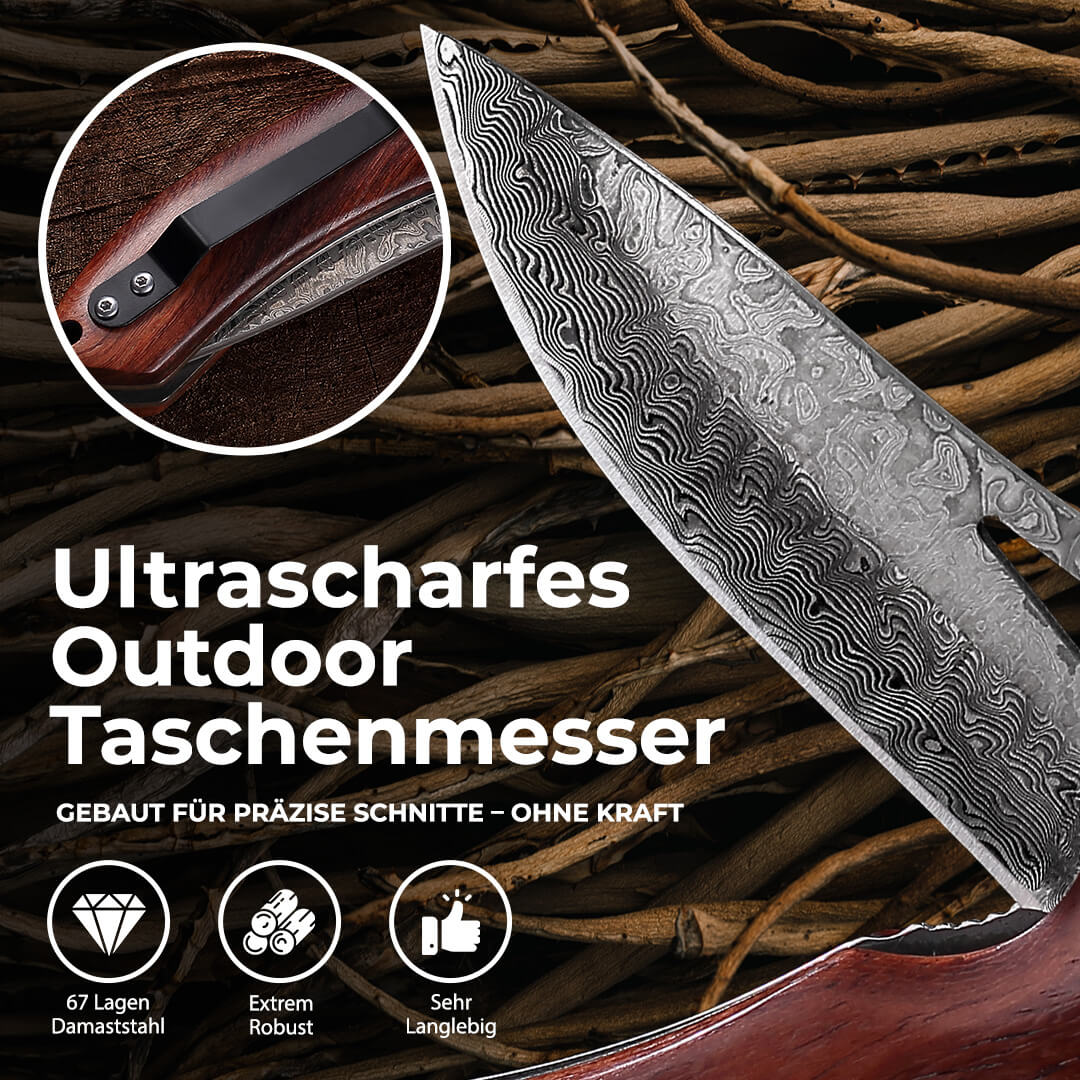 Taschenmesser Damast Heritage