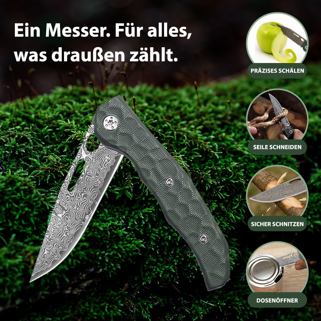 Taschenmesser Damast Urban
