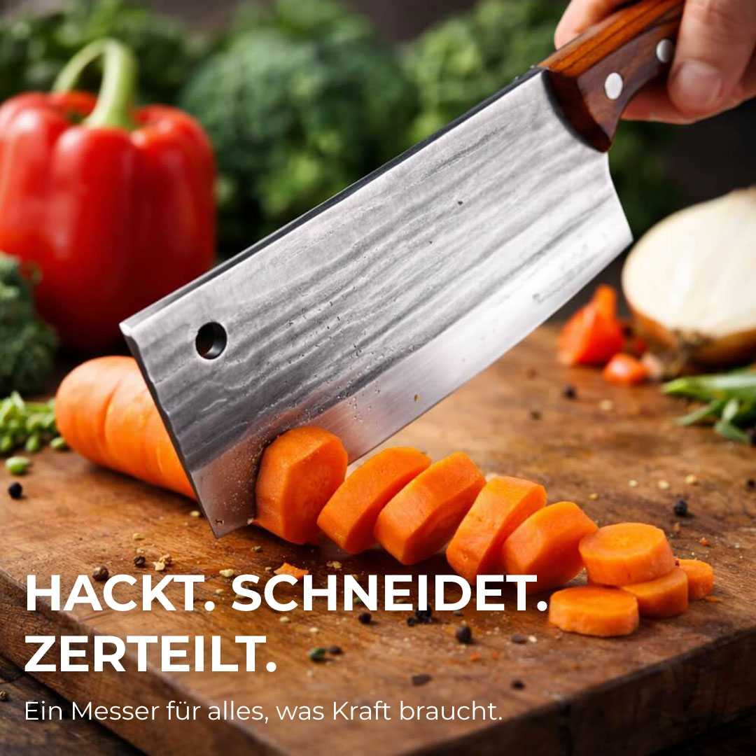 Chinesisches Hackmesser Profi-Set