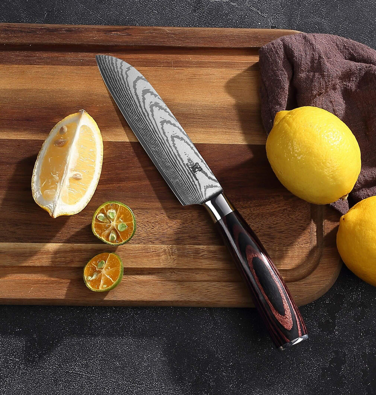 Asiatisches Santoku 5'' | E-Mail Exklusiv