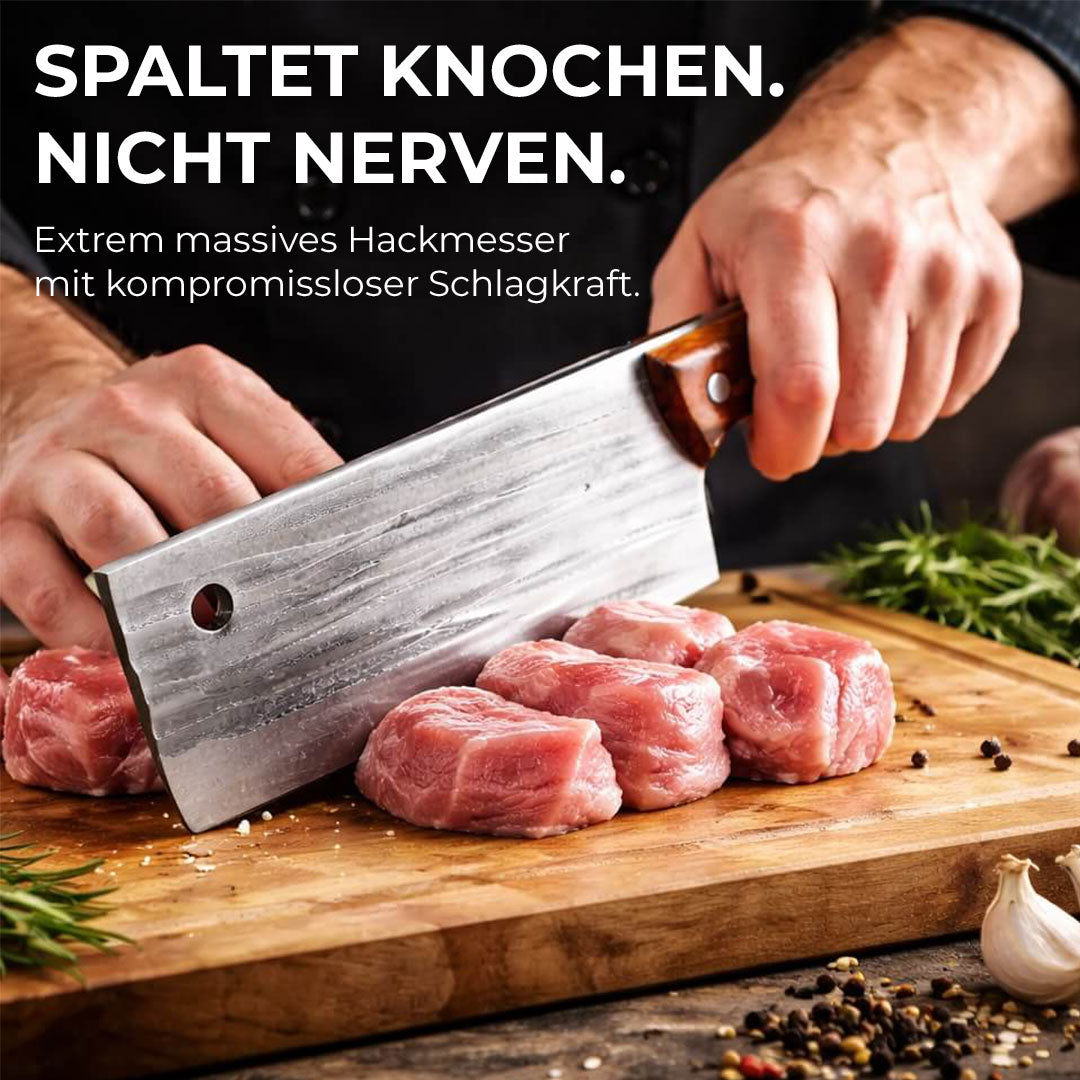 Chinesisches Hackmesser Profi-Set