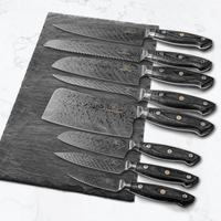 messerset im damast design
