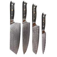 damastmesser set 4 teilig